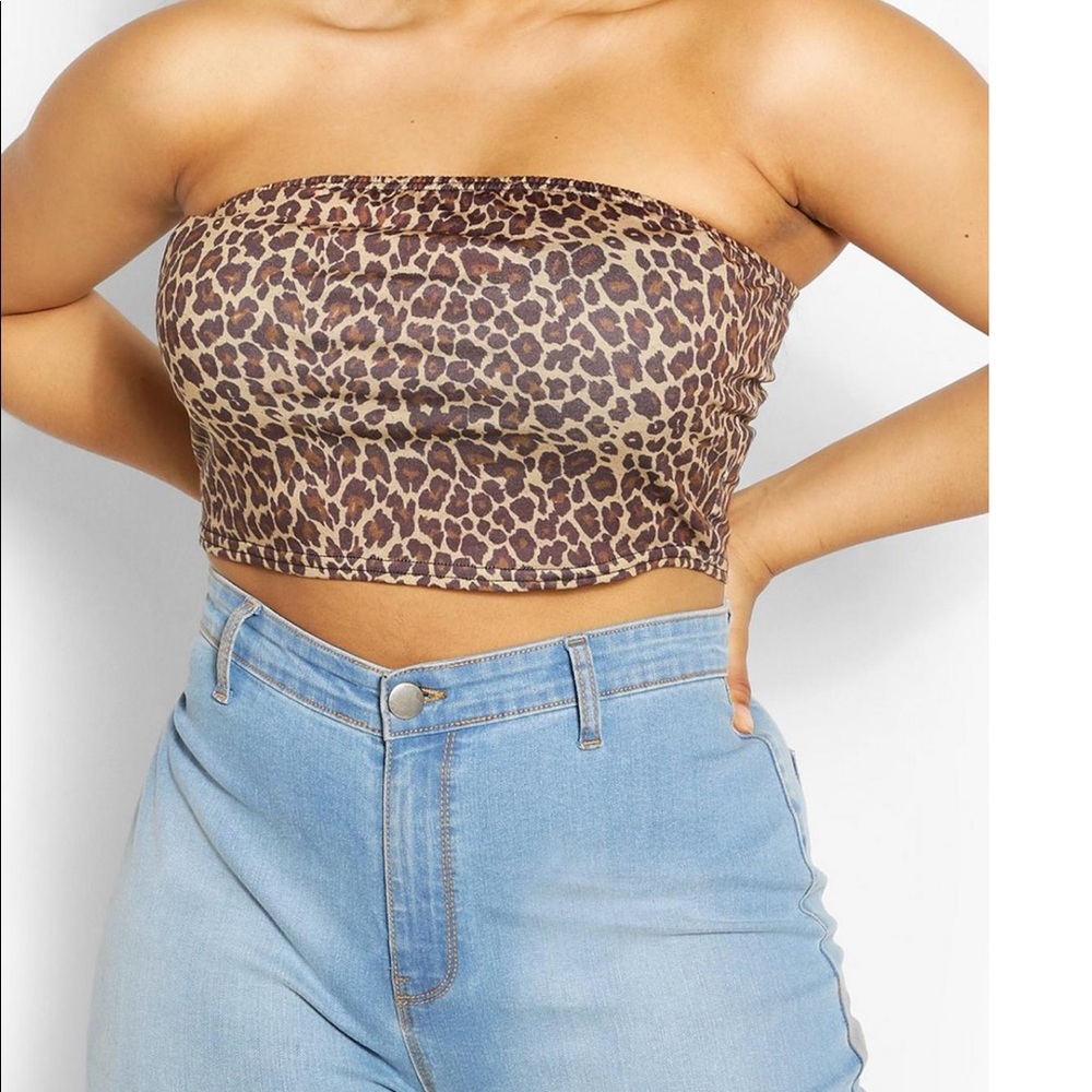 Leopard Tube Top